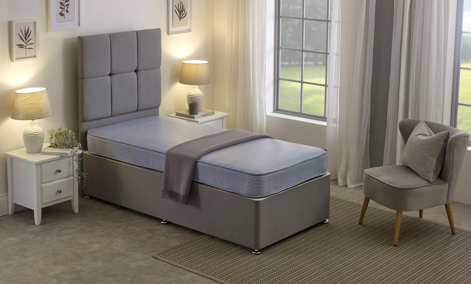 Starlight Beds Waterproof Small Single Sprung Mattress | 2ft6 x 6ft3