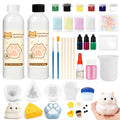 1DFAUL Liquid Silicone Squishy Making Kit - 17.6oz DIY Gel with Molds