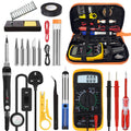 Tabiger 60W Soldering Iron Kit with LCD Multimeter and Tool Bag
