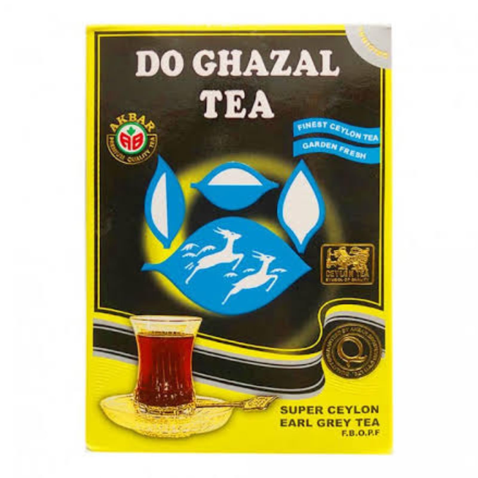 Alghazaleen Super Ceylon Earl Grey Loose Leaf Black Tea with Bergamot