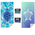 Jolof Store Microfibre Beach Towels - 2 Pack Extra Large Sand Free Towel
