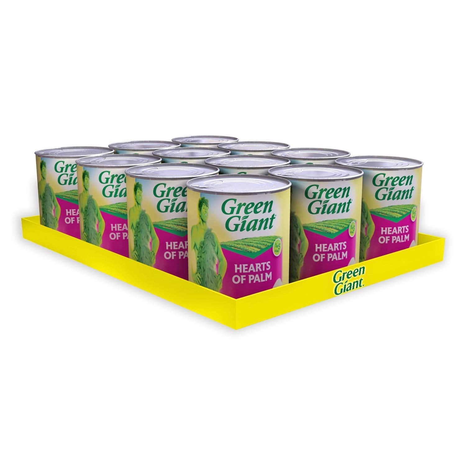 Green Giant Hearts of Palm – 400g Canned Vegetables (Pack of 12)