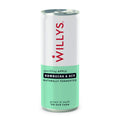 Willy's Apple Kombucha & Apple Cider Vinegar Drink - 12 x 250ml Cans
