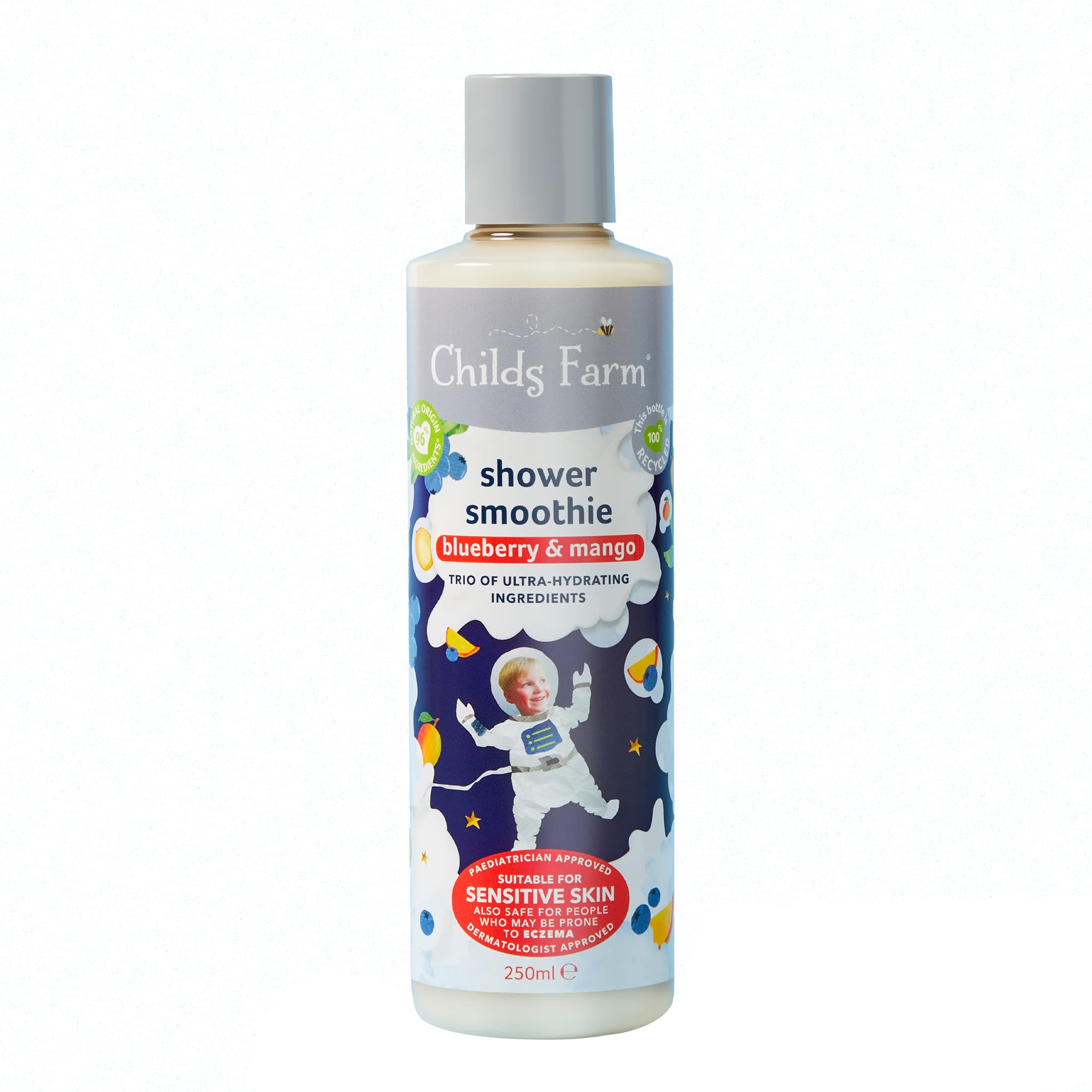 Childs Farm Blueberry & Mango Shower Smoothie | Hydrating Body Wash