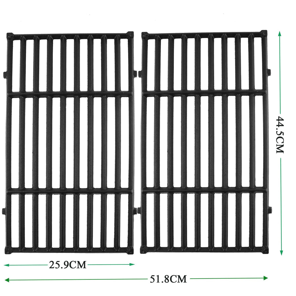 Well Grill Cast Iron Cooking Grates for Weber Spirit 200 Series, 44.5cm