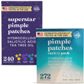LivaClean 512 CT Hydrocolloid Pimple Patches Bundle | Star & Variety Pack