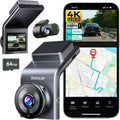 BOTSLAB 4K Dual Dash Cam – STARVIS 2 Sensor, GPS & WiFi Car Camera