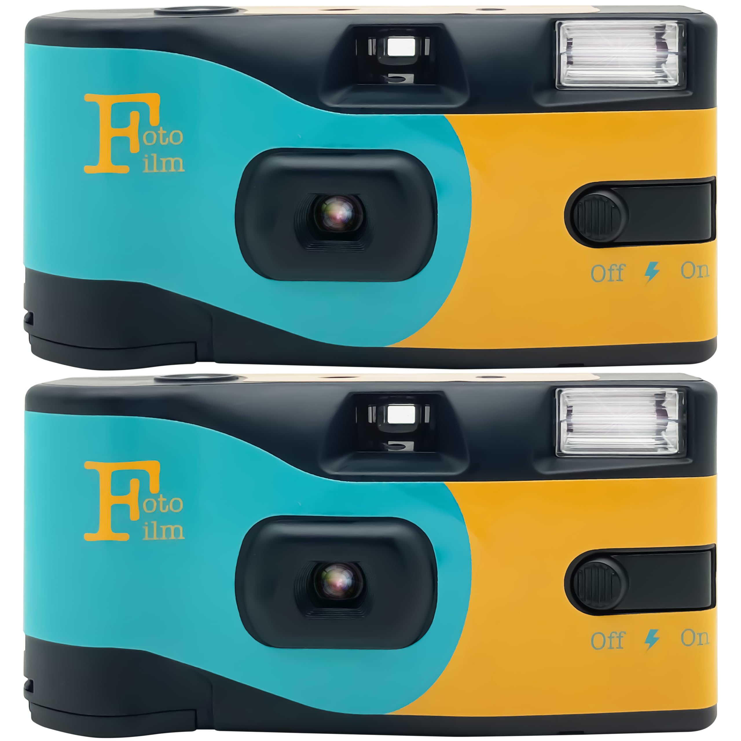 Fotofilm Pro Disposable Camera | ISO 400 27 Exposure Flash – 2 Pack