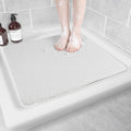Loofah Shower Mat – 60x60cm Non-Slip Anti-Mould White