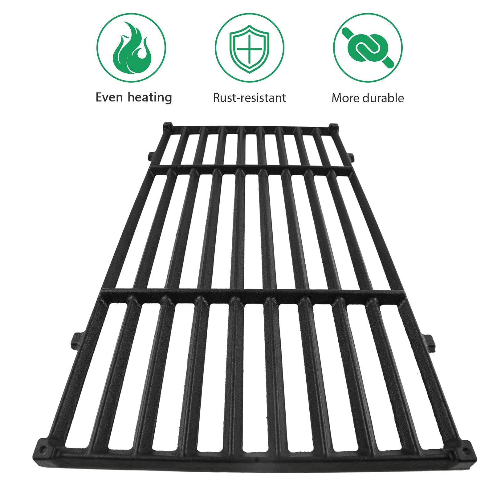 Well Grill Cast Iron Cooking Grates for Weber Spirit 200 Series, 44.5cm