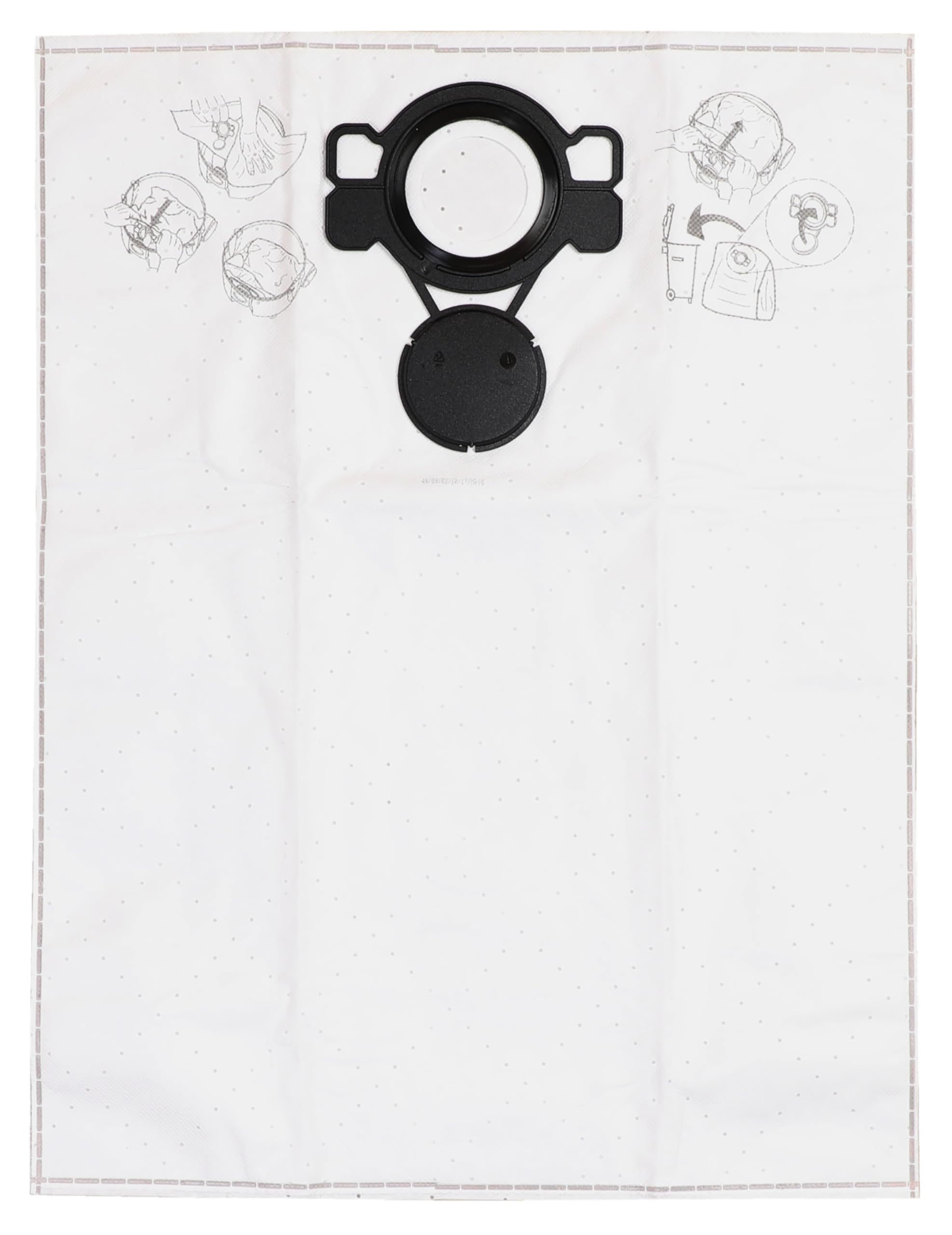 Mirka 1025L Fleece Dust Bags for Ceros & Deros Sanders – 5 Pack