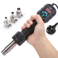 YIHUA 8858-IV Heat Gun for Electronics Soldering and DIY – 3 Nozzles
