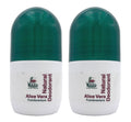 Vidaloe Natural Aloe Vera & Coconut Oil Deodorant - 50ml (2 Pack)