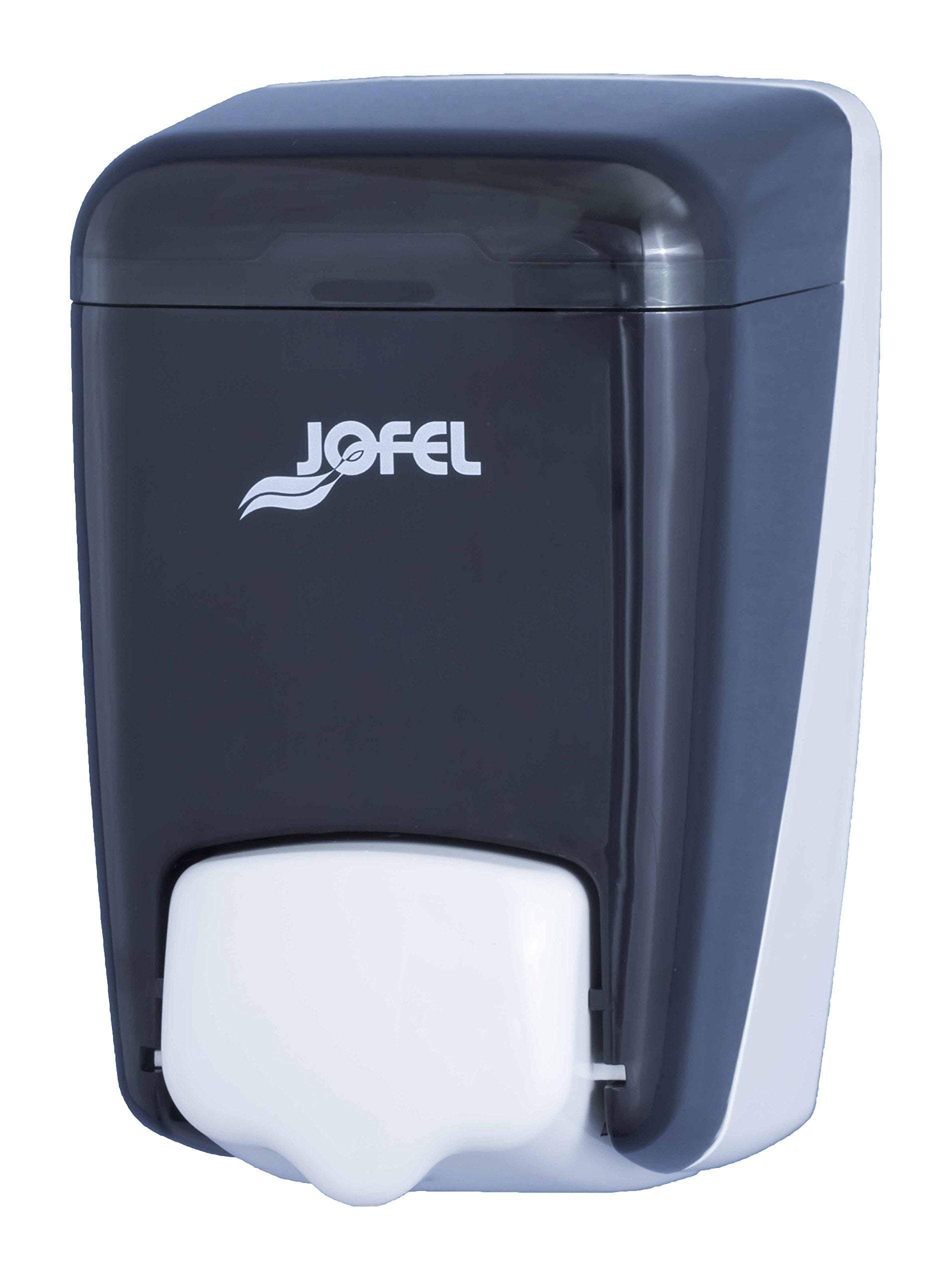 Jofel Azur Refillable Soap Dispenser | 0.4L Charcoal Wall Mounted