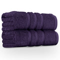 GC Gaveno Cavailia Egyptian Cotton Jumbo Bath Sheets - 2 Pack, Purple
