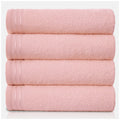 GC Gaveno Cavailia Egyptian Cotton Bath Sheets – 4 Pack Blush Pink