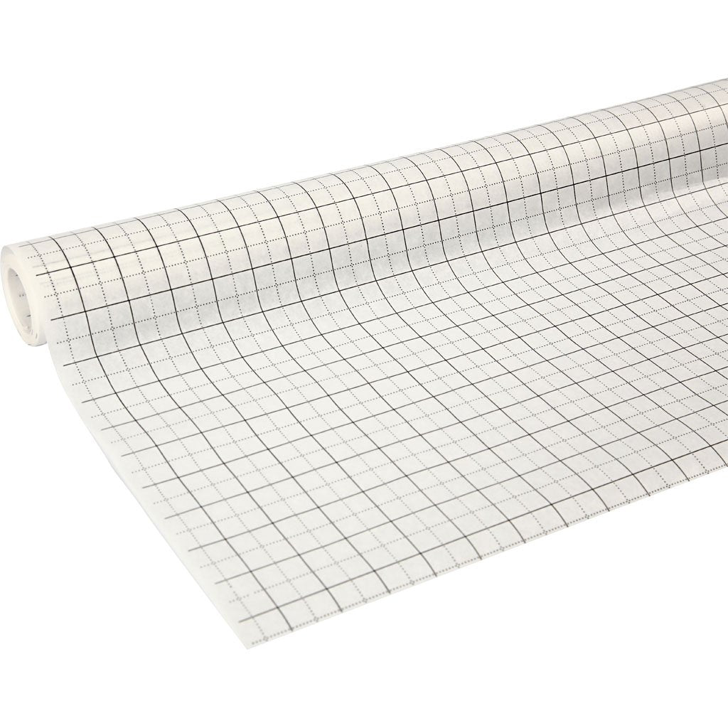 Creativ Dressmakers Squared Pattern Paper Roll – 80cm x 15m Tracing Paper