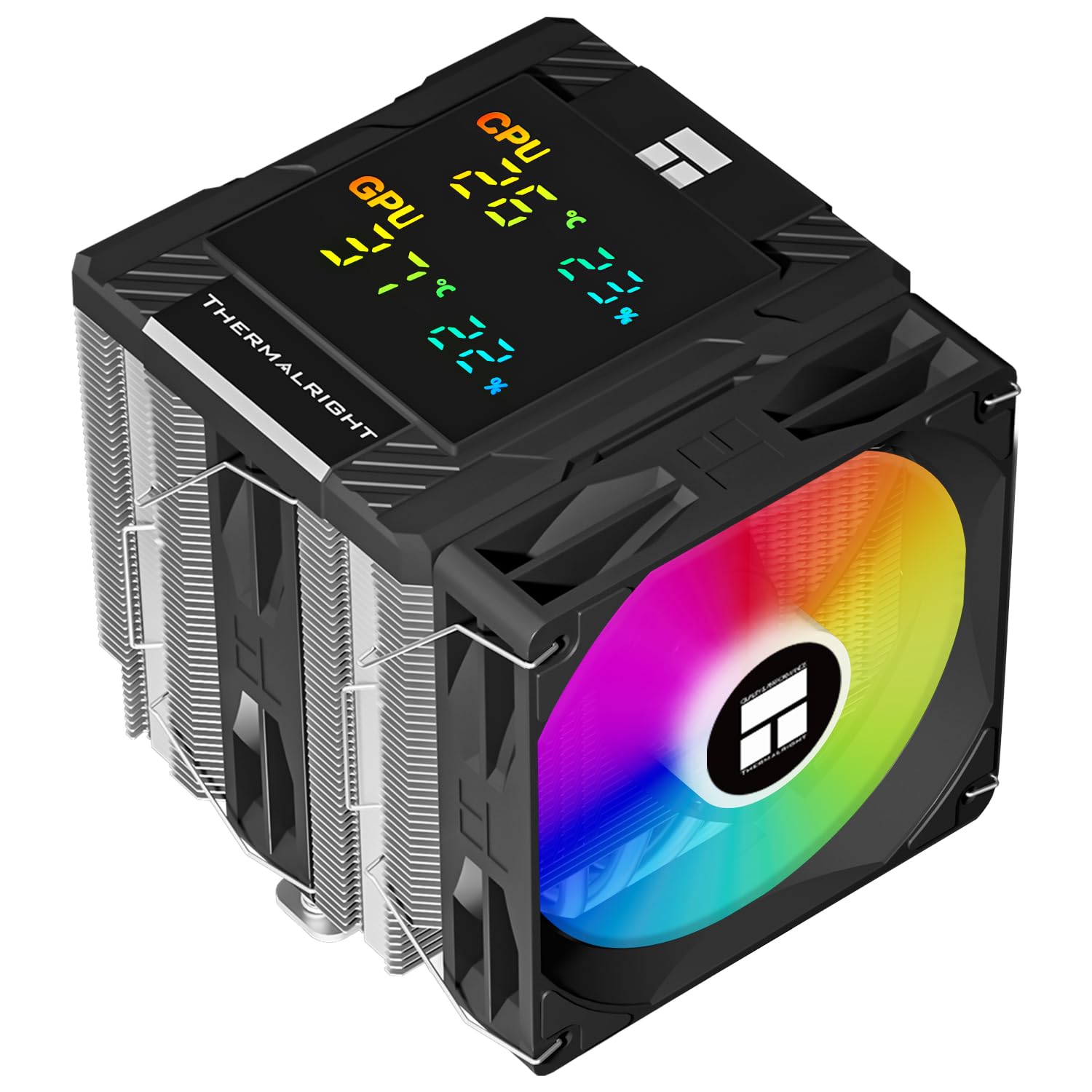 Thermalright Peerless Assassin 120 Digital ARGB CPU Cooler – Black