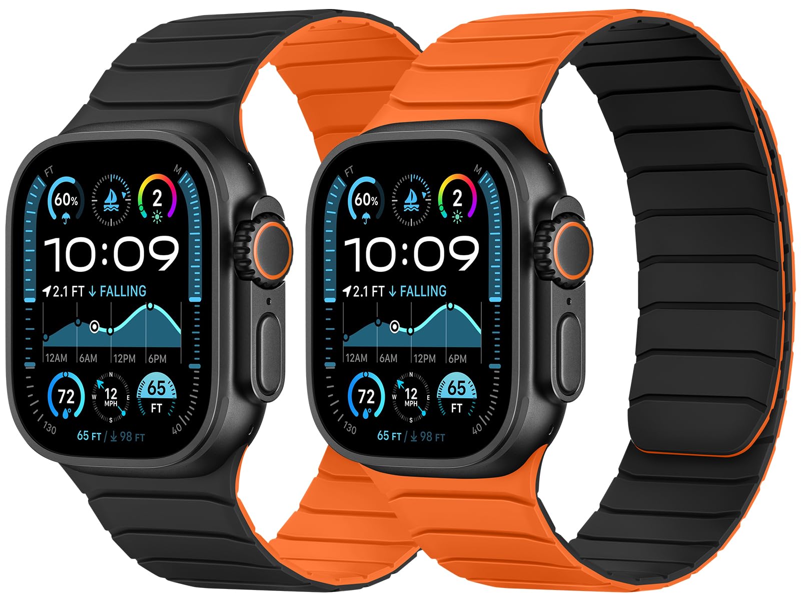 Tasikar Magnetic Sport Band for Apple Watch – Soft Silicone Strap