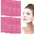 Korean Collagen Glass Skin Face Mask - 6pcs Overnight Hydrating