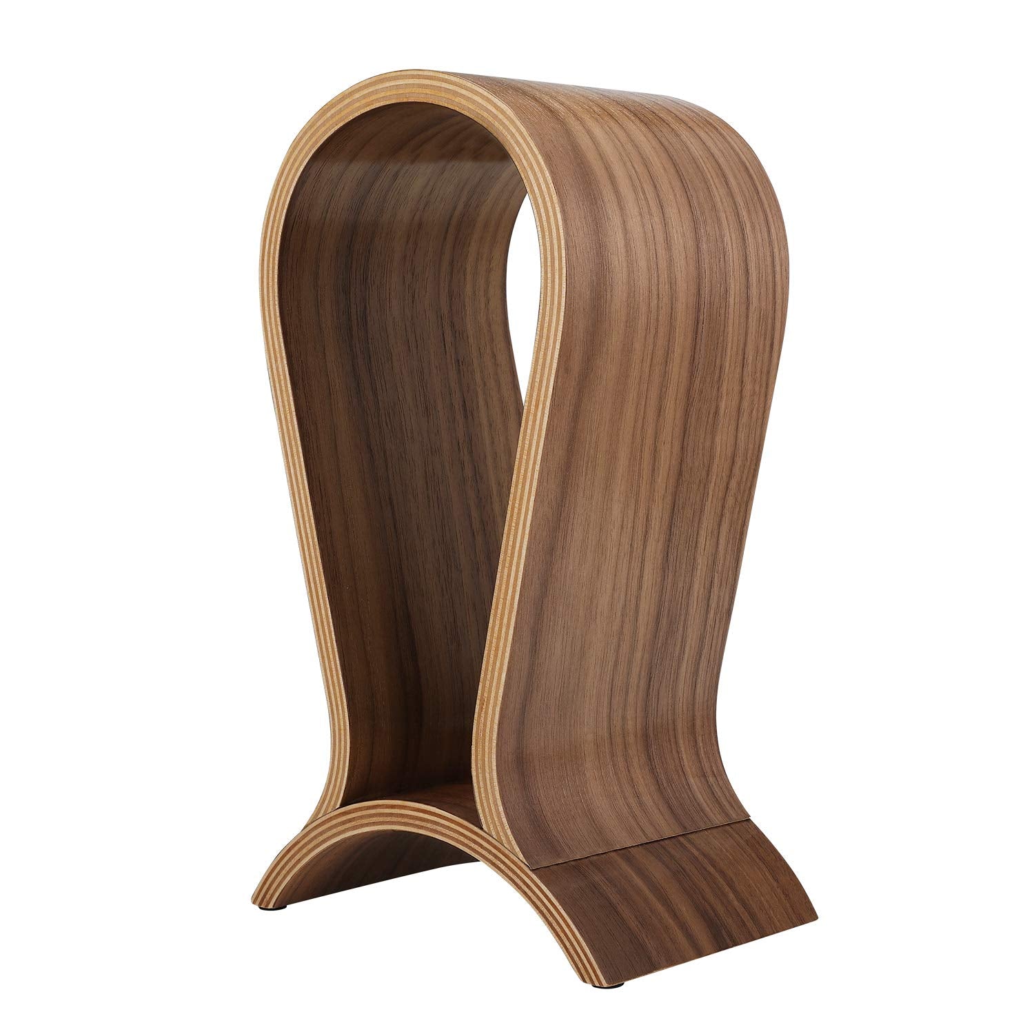 ONEGenug Wooden Headphone Stand – Gaming Headset Holder for Desk