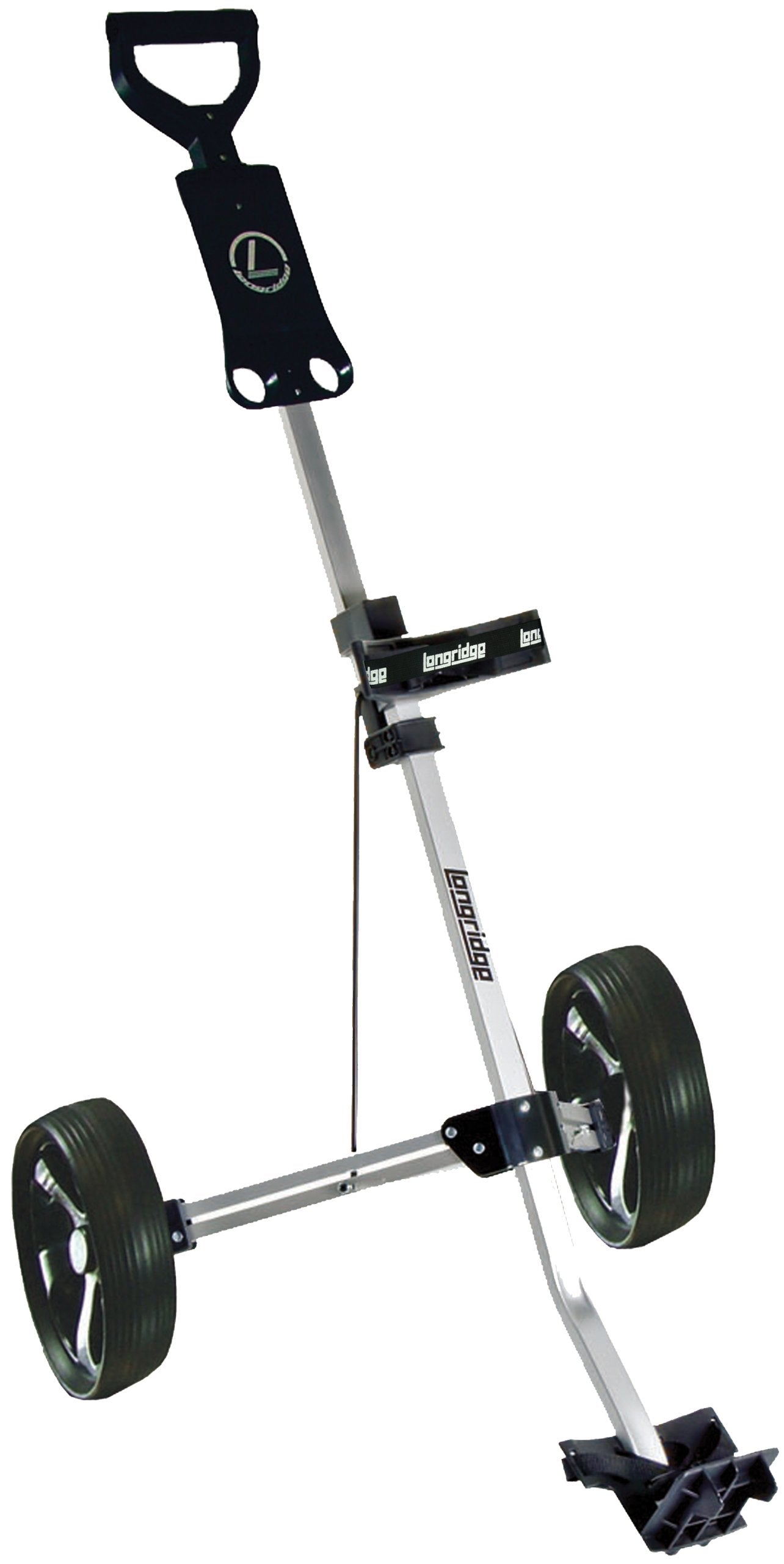 Longridge Alu Lite 2 Wheel Golf Trolley – Lightweight Silver Aluminum