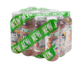 JUICEBURST Peach Ice Tea - Natural Fruit Juice Drink - 12 x 330ml