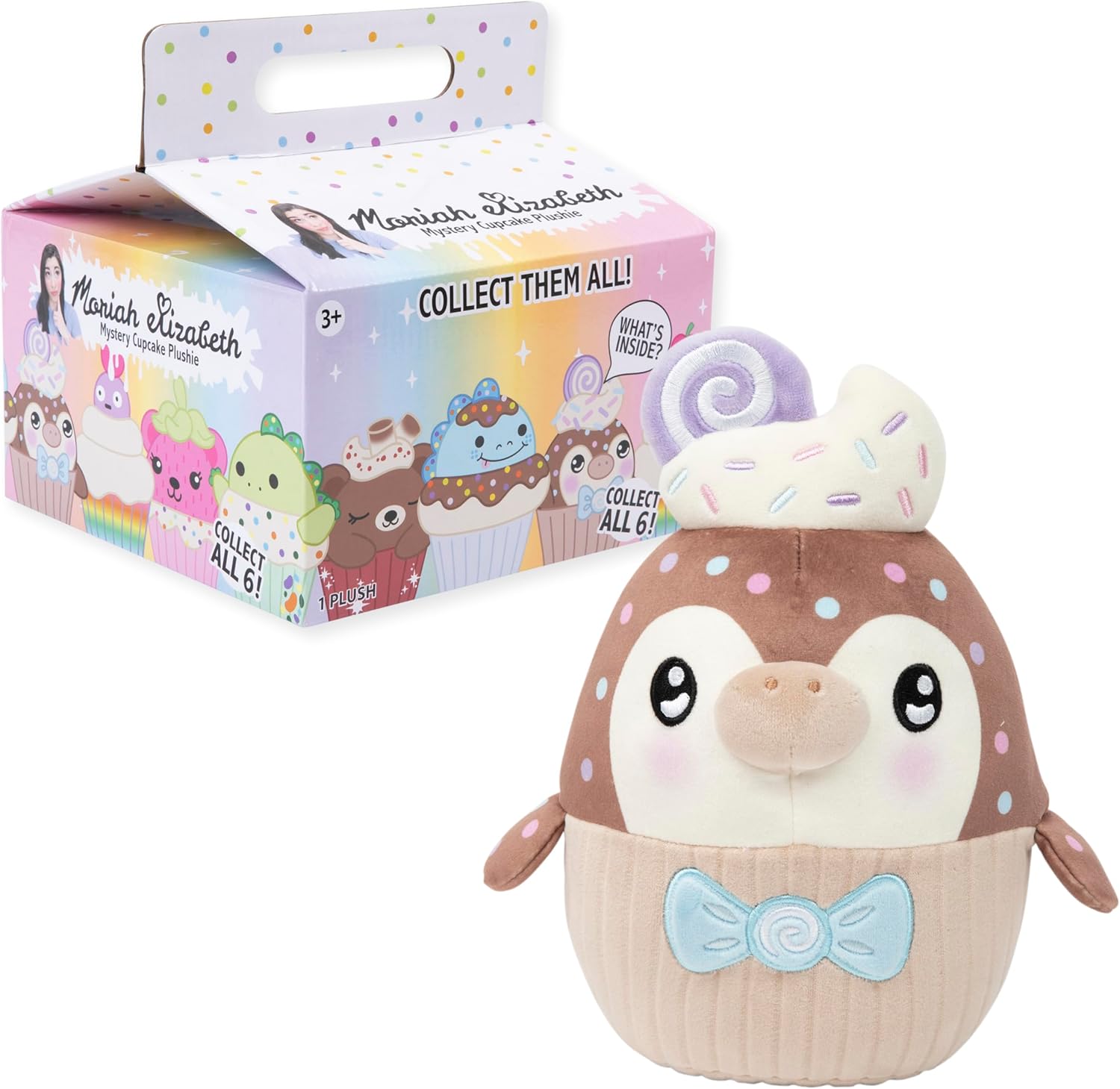 Moriah Elizabeth Cupcake Mystery Plush – 6 Inch Soft Collectible Toy