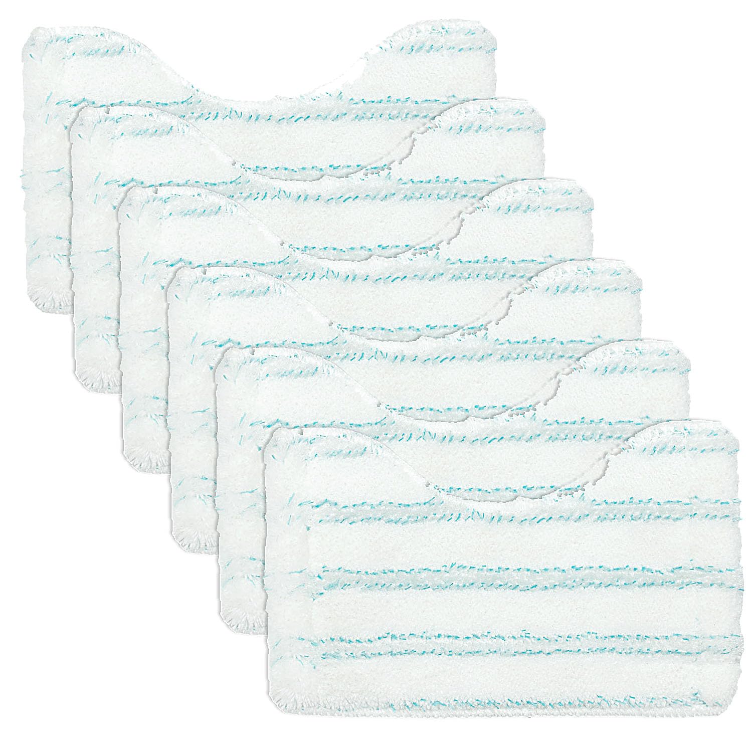 ANBOO 6-Pack Microfibre Replacement Covers for Leifheit Bath Wiper