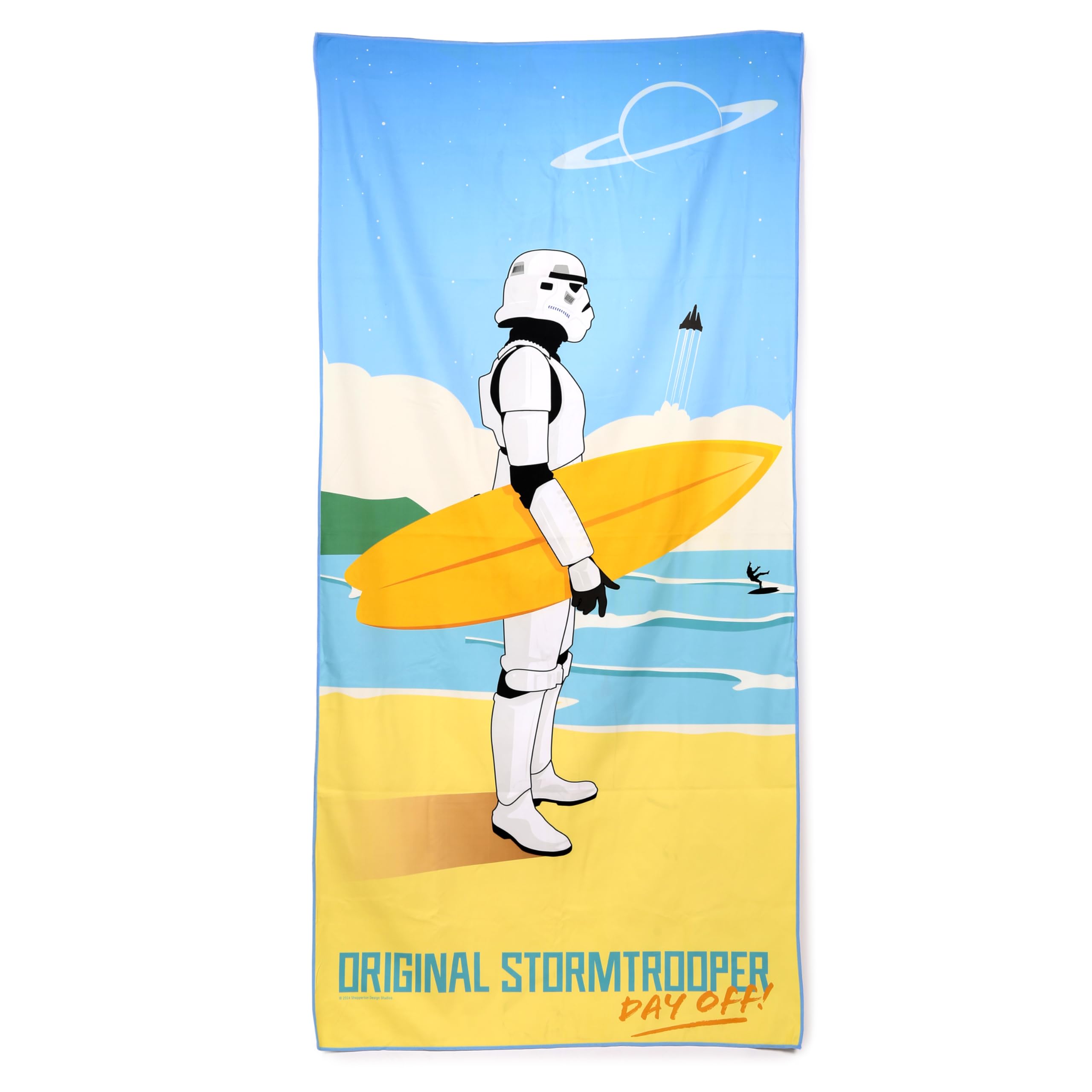 Puckator Stormtrooper Surf Microfibre Beach Towel – Quick Dry Large