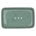 Tranquillo Nicole Ceramic Soap Dish – Petrol Blue Speckled Holder
