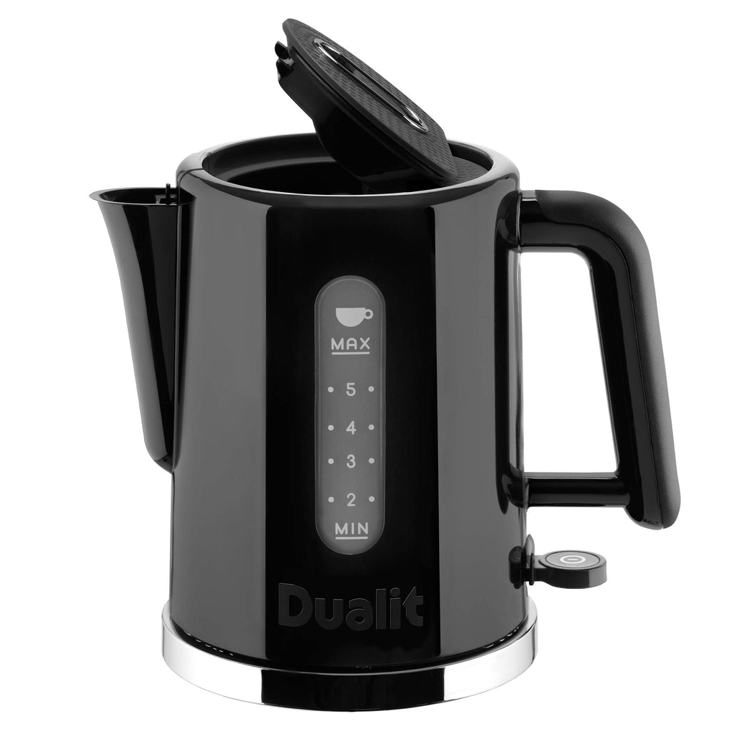 Dualit Studio Kettle | 1.5L Fast Boil Electric Jug Kettle in Black