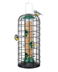 iBorn Squirrel Proof Bird Feeder – Heavy Duty Metal Hanging Cage, 14 Inch