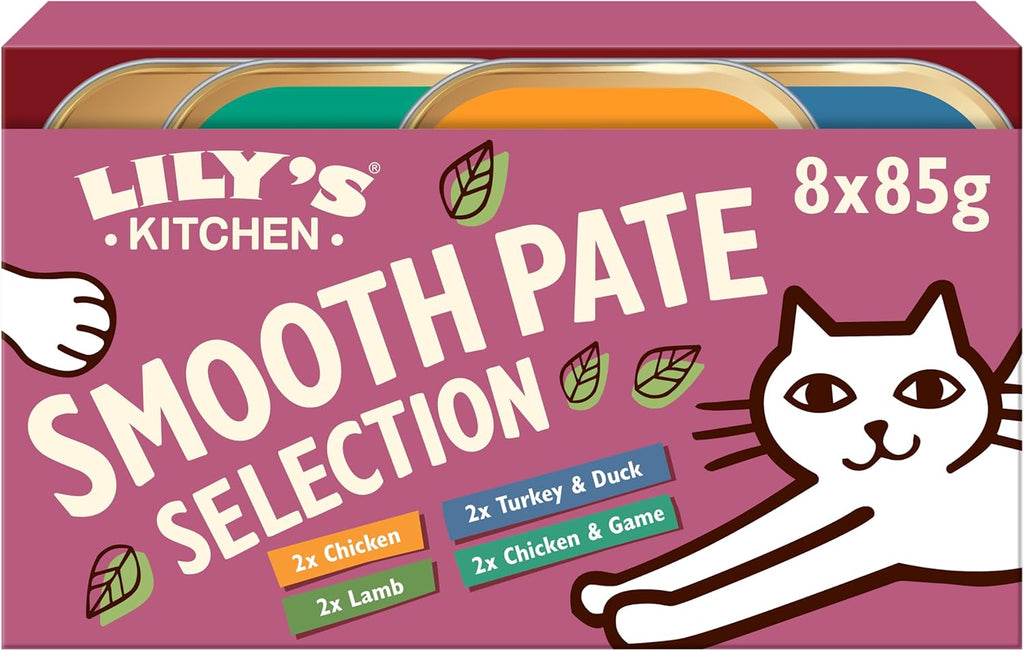 Grain-Free Smooth Paté Wet Cat Food - 32 x 85g Multipack
