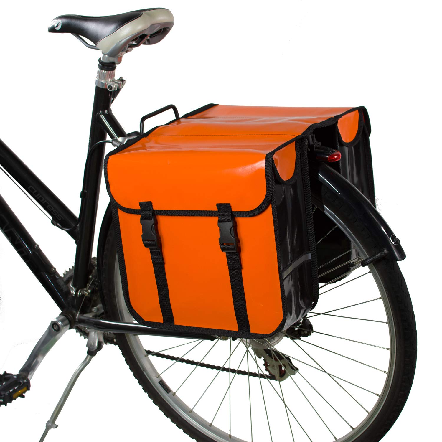 BikyBag Classic CW Waterproof Double Pannier Bike Bag – Orange