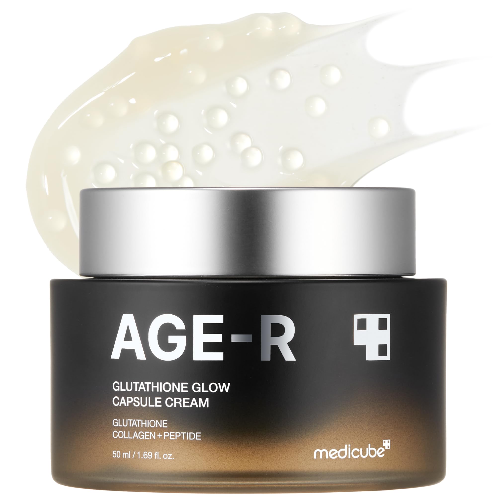 Medicube AGE-R Glutathione Glow Capsule Cream - Brightening Moisturizer 50ml