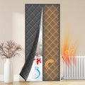 Pefitqap Magnetic Thermal Insulated Door Curtain - 90x210cm Oxford Cloth
