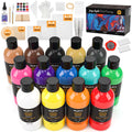 Nicpro 14 Color Acrylic Pour Paint Kit – 8.45oz Premixed High Flow Set
