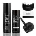 SNOWSEN Hair Fibres for Thinning Hair – 5-in-1 Styling Set, Dark Brown