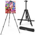 Ohuhu Adjustable Art Easel Stand - Portable Iron Canvas Stand, 17-66"
