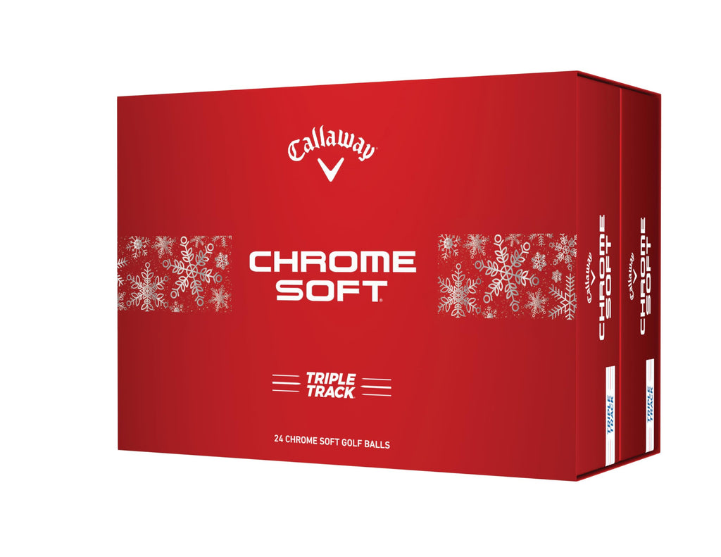 Callaway Chrome Soft 24 Triple Track Golf Balls – Double Dozen Gift Box