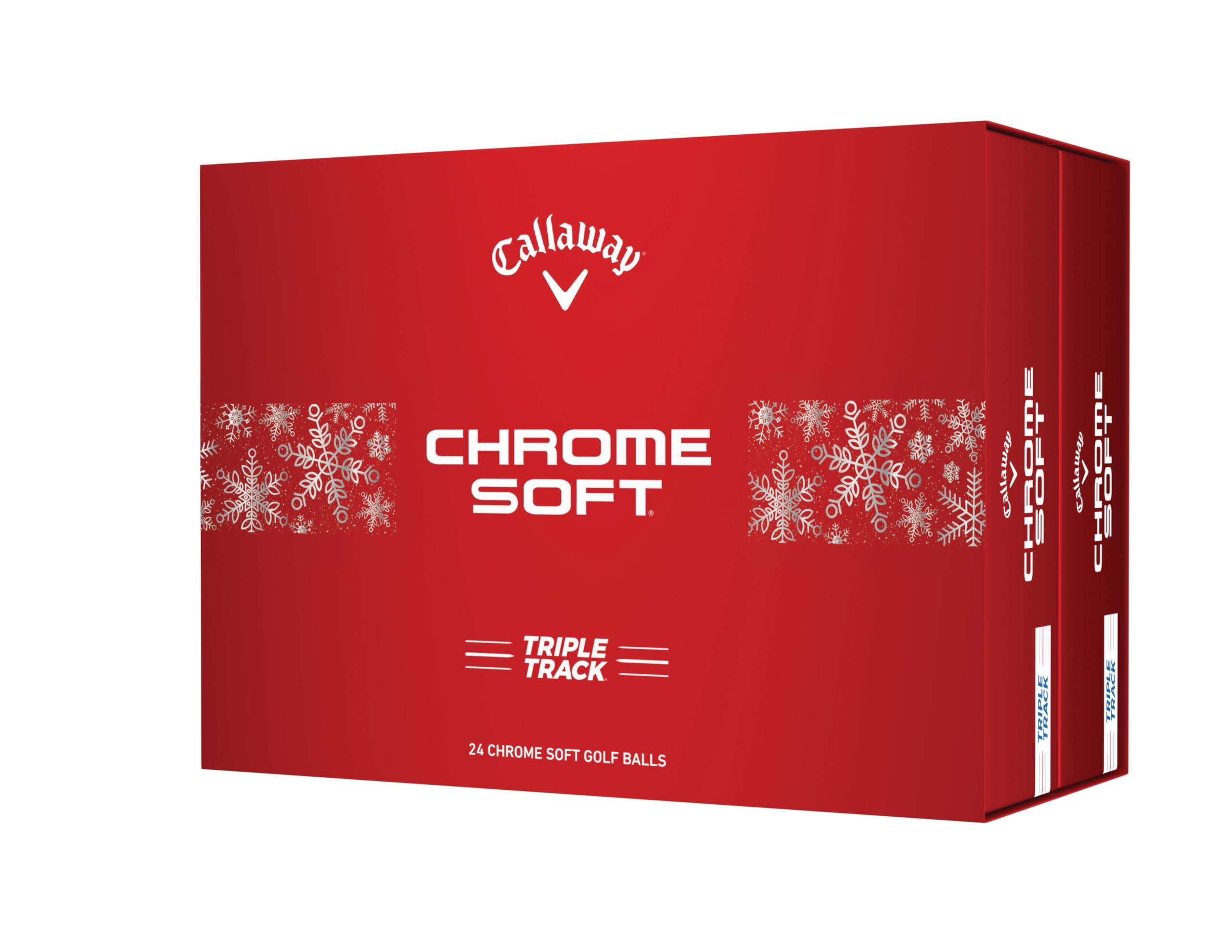 Callaway Chrome Soft 24 Triple Track Golf Balls – Double Dozen Gift Box
