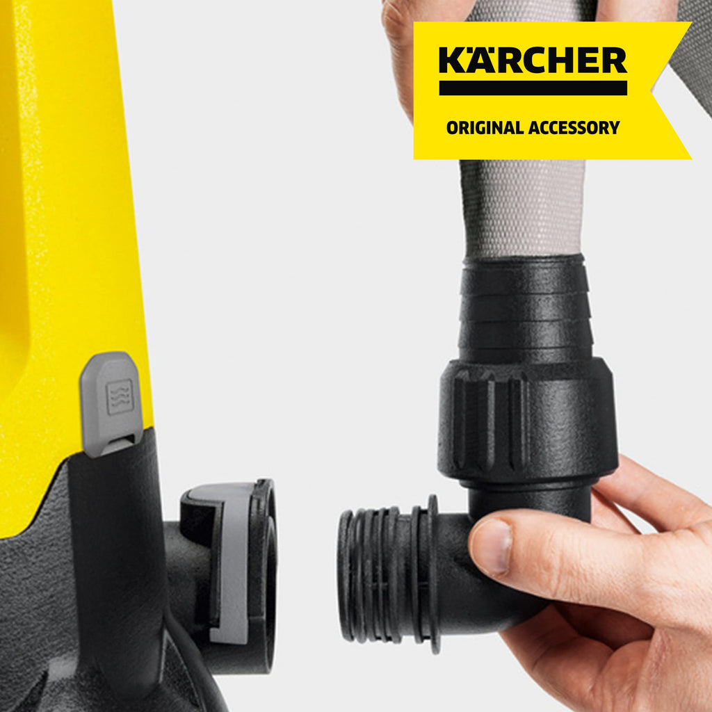 Kärcher 2.997-100.0 Gewebeschlauch Set – 10m Flexibler Flachschlauch