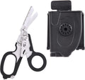 NZXVSE 6-in-1 Emergency Response Shears with Holster & Glass Breaker