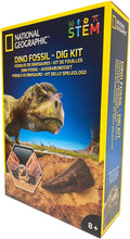 National Geographic Dinosaur Dig Kit – STEM Fossil Excavation Toy