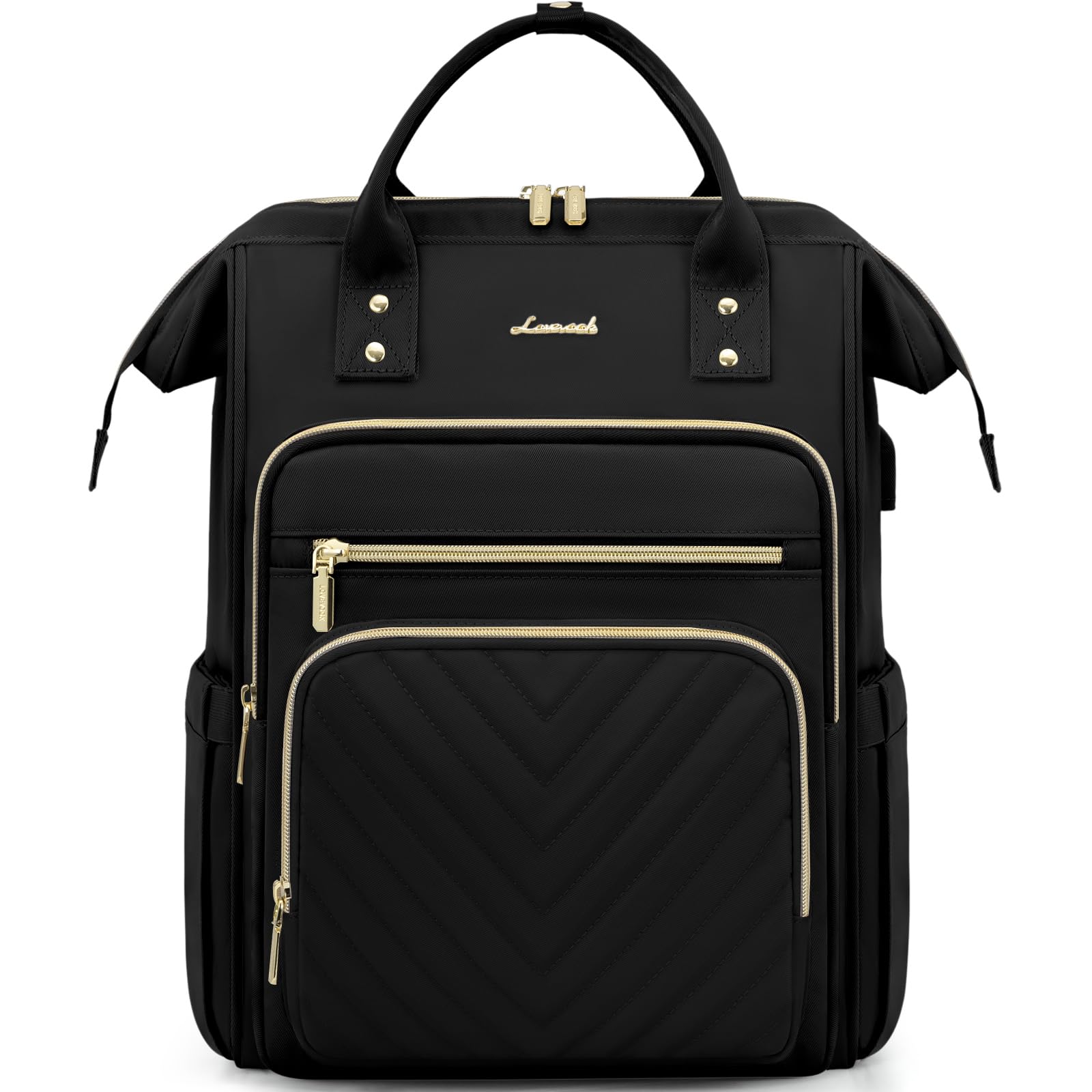 LOVEVOOK 15.6 inch Laptop Backpack for Women | Waterproof USB School Bag