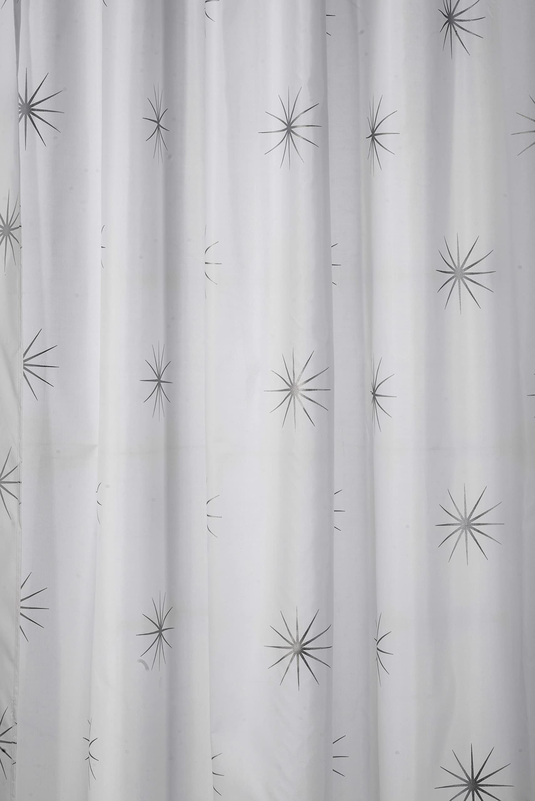 Croydex Stellar Shower Curtain | Water-Resistant Polyester | 1800x1800mm