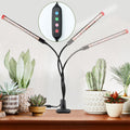 FECiDA 27W LED Clip Grow Light | Full Spectrum 3000LM Lamp with Timer