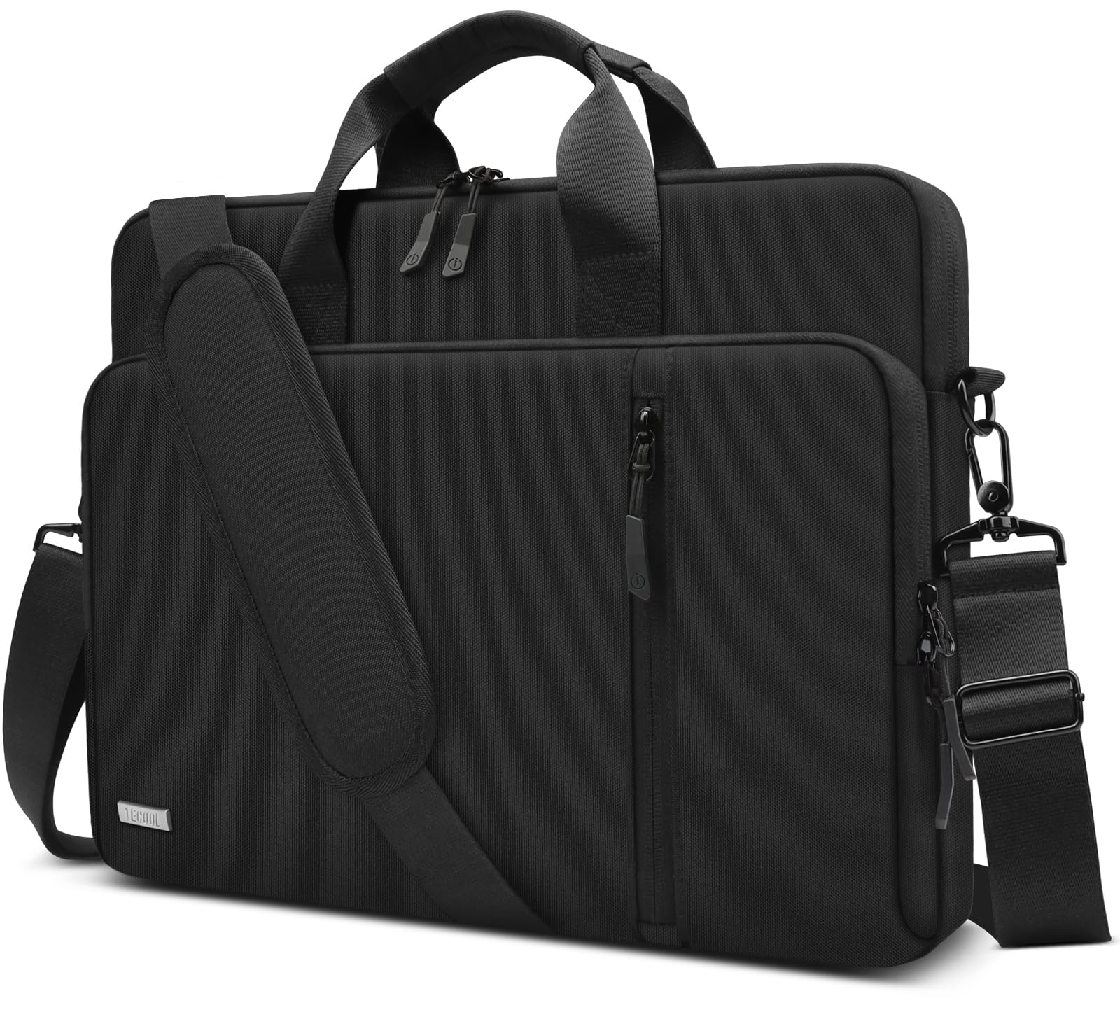 TECOOL 17.3 Inch Laptop Bag | Waterproof Protective Messenger Case