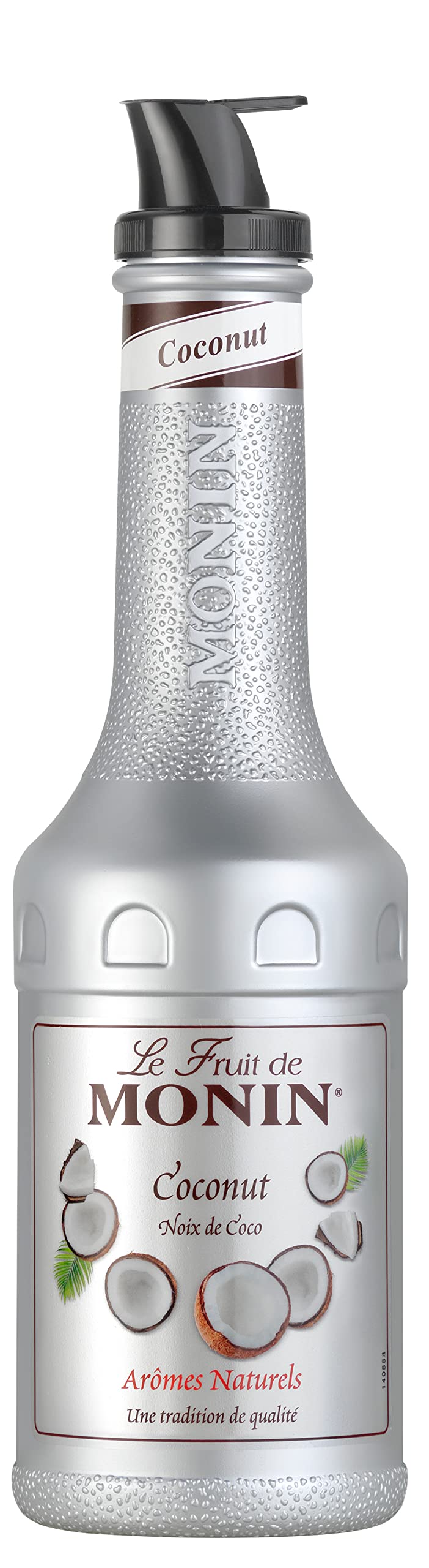 Monin Coconut Fruit Mix Puree 1L – Natural Mixer for Cocktails & Frappes
